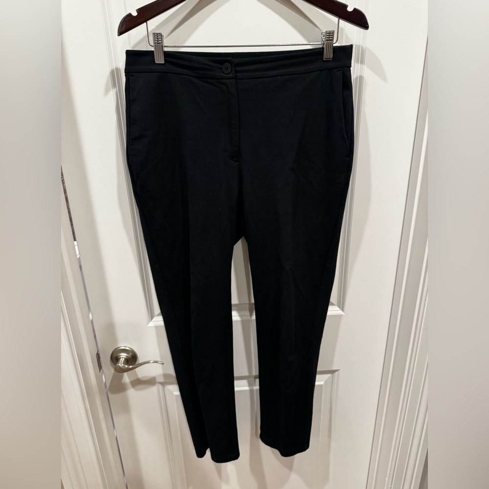 Eileen Fisher Black Slim Dress Pants